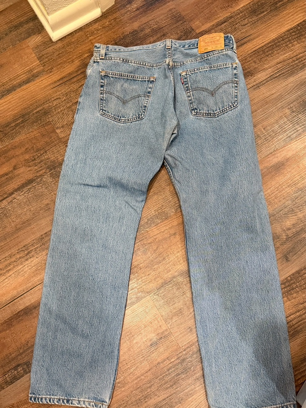 Levi's Women's High-Rise Button-Fly Light Wash Denim
